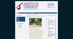 Desktop Screenshot of amtechmachine.com